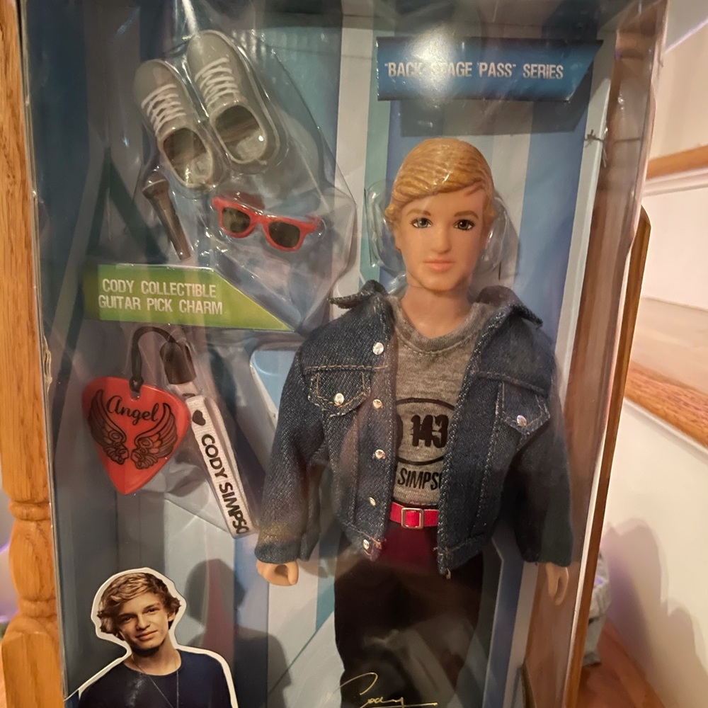 Cody Simpson Doll/ Action Figure Brand New